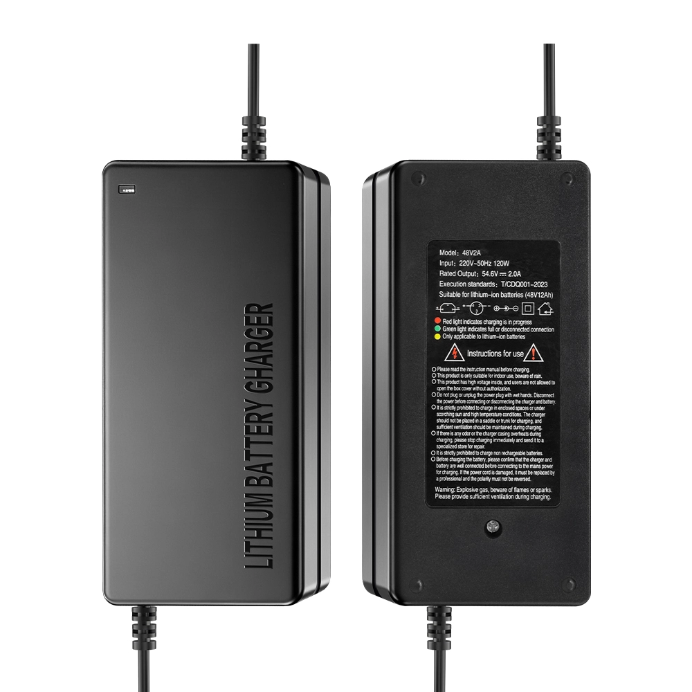48V 120W లిథియం బ్యాటరీ ఛార్జర్