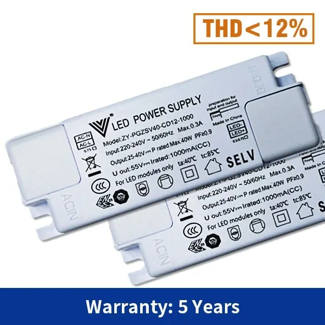 DC25V-80V 300MA 500MA స్థిరమైన కరెంట్ లెడ్ డ్రైవర్